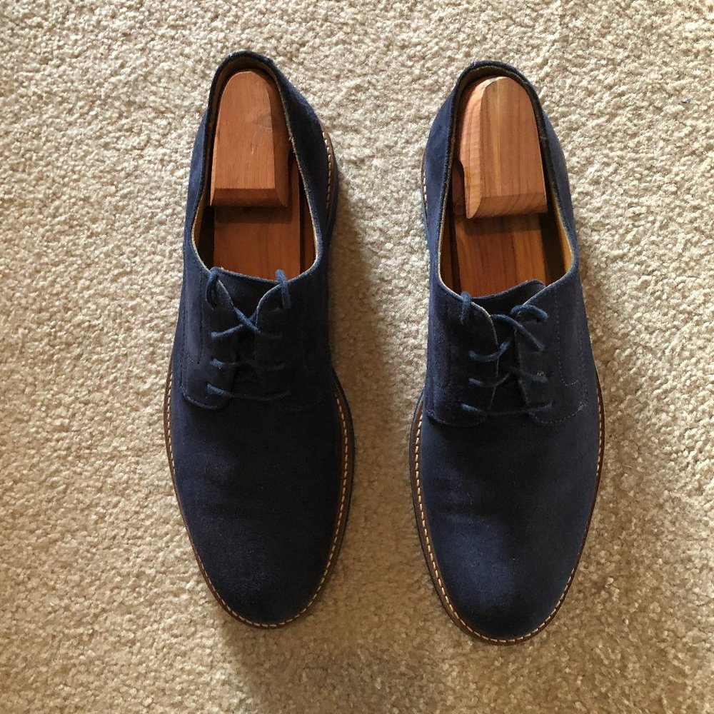 Austen Heller Blue Suede Shoes - Size: 11